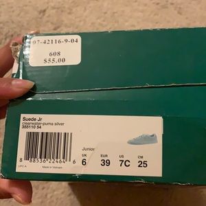 pastel blue pumas